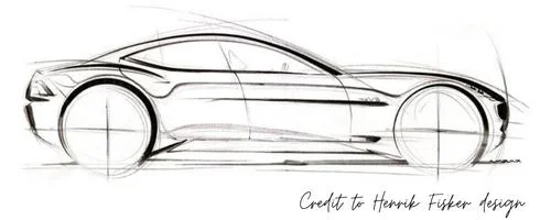 Henrik Fisker sketch